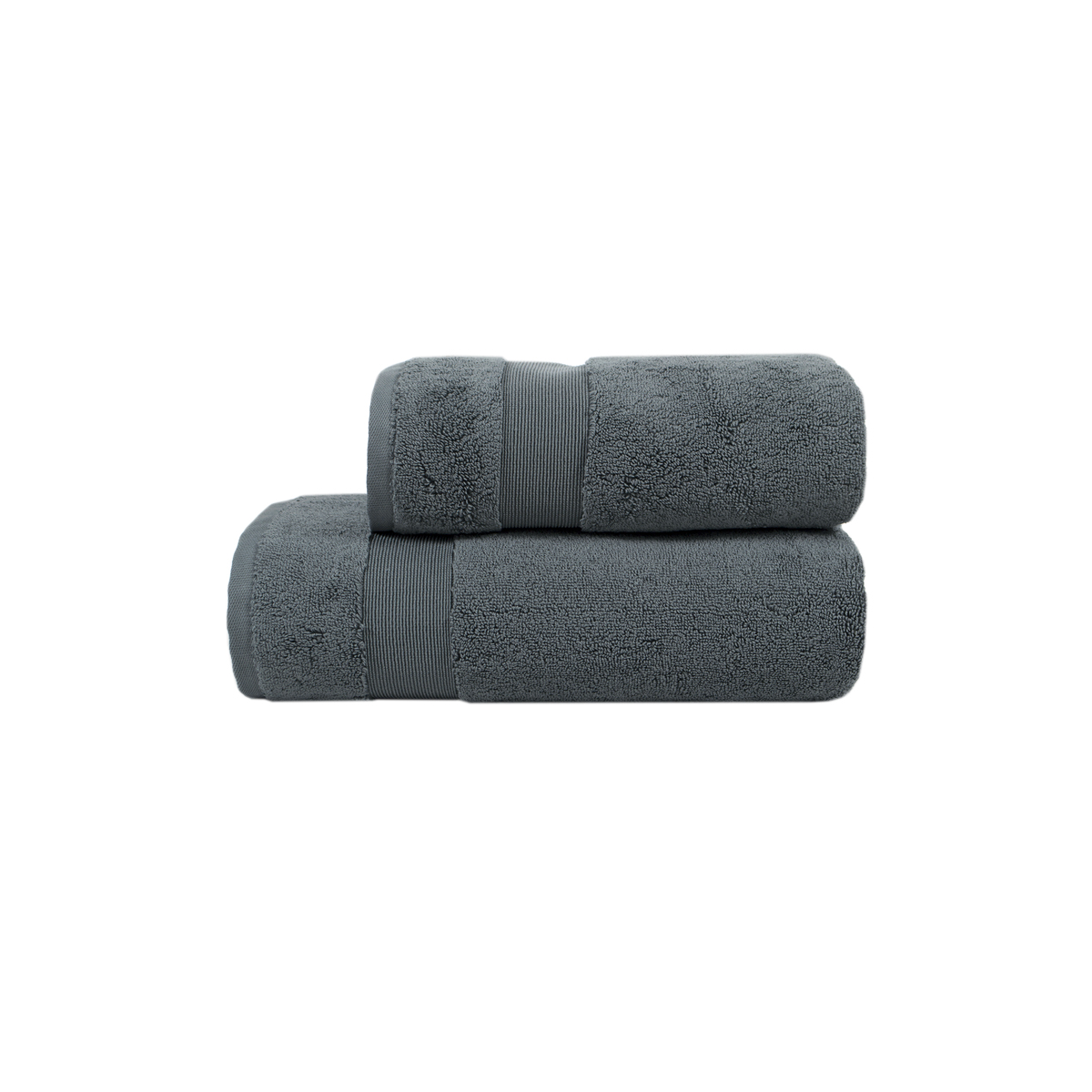 Рушник махровий Lotus Home - Pearl денім 50*90 - фото 6
