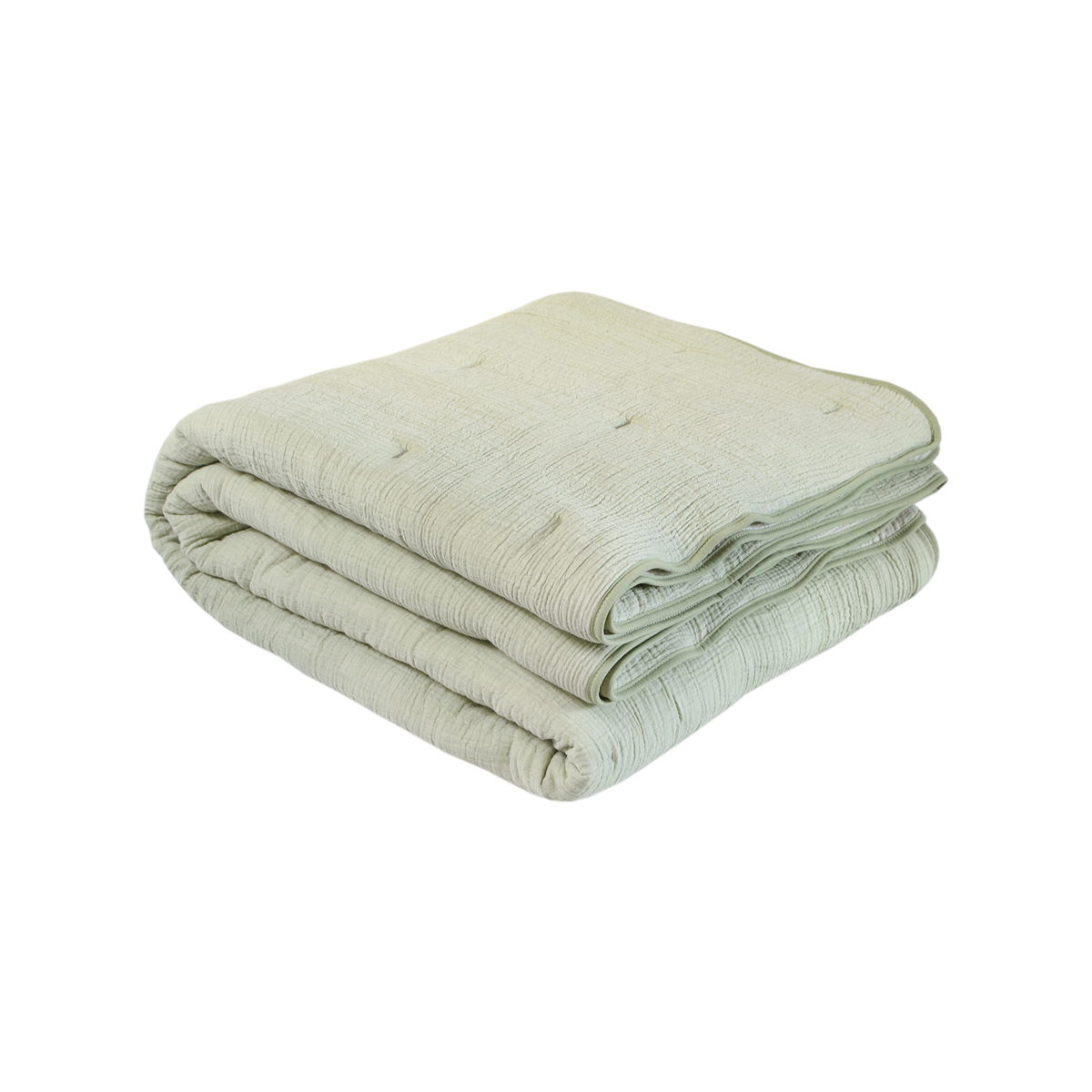 Покривало Lotus Home - Limas muslin roseda-sand dollar 245*245