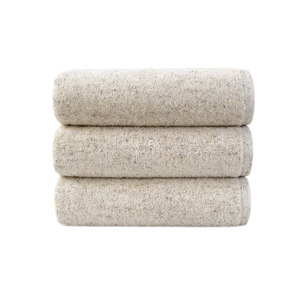 Рушник махровий Lotus Home - Organic natural бежевий 70*140