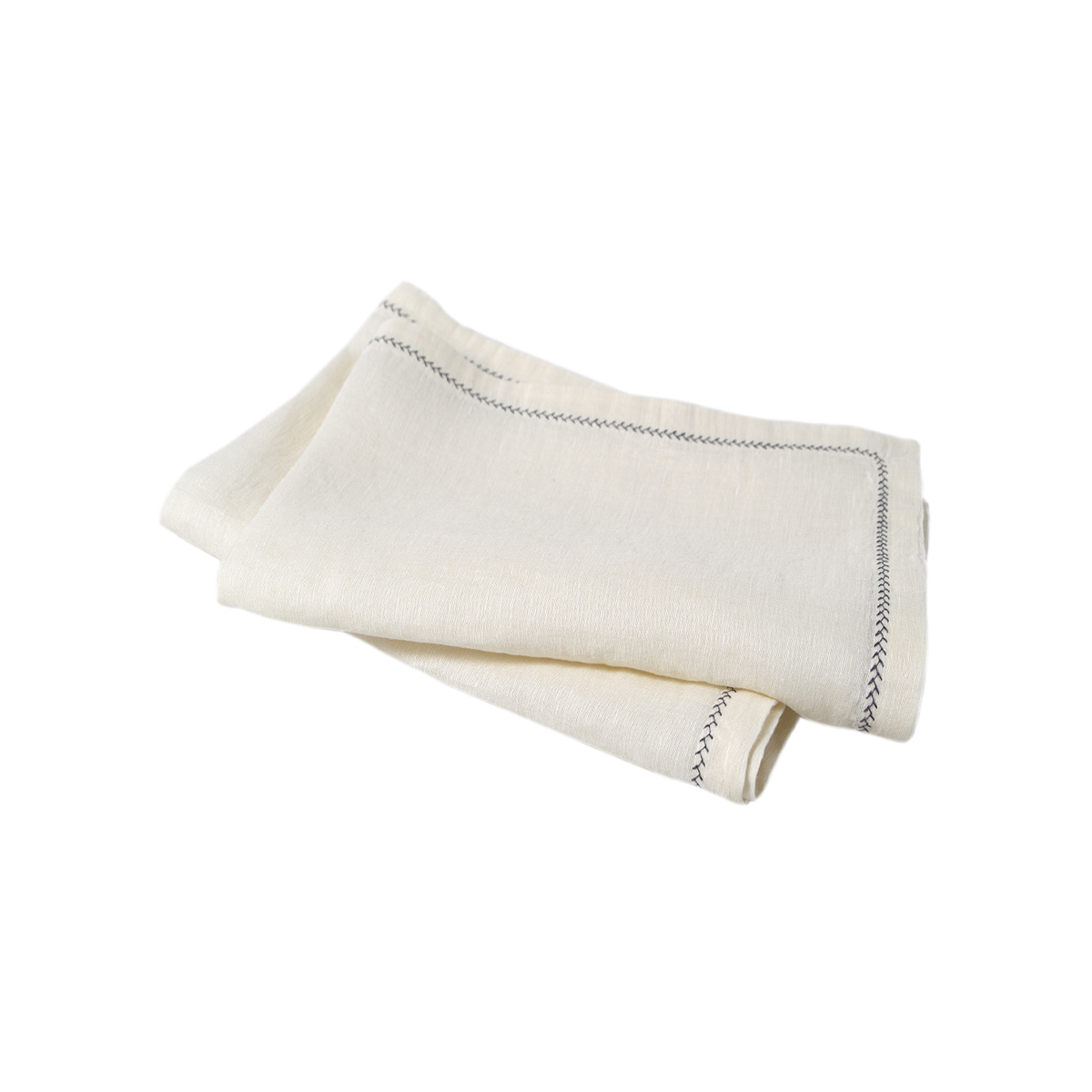 Набір столових серветок з льону Lotus Home - Benna off white 35*50 (2 од) - фото 2