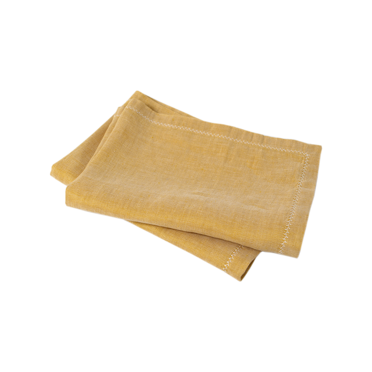 Набір столових серветок з льону Lotus Home - Benna mango 35*50 (2 од) - фото 2