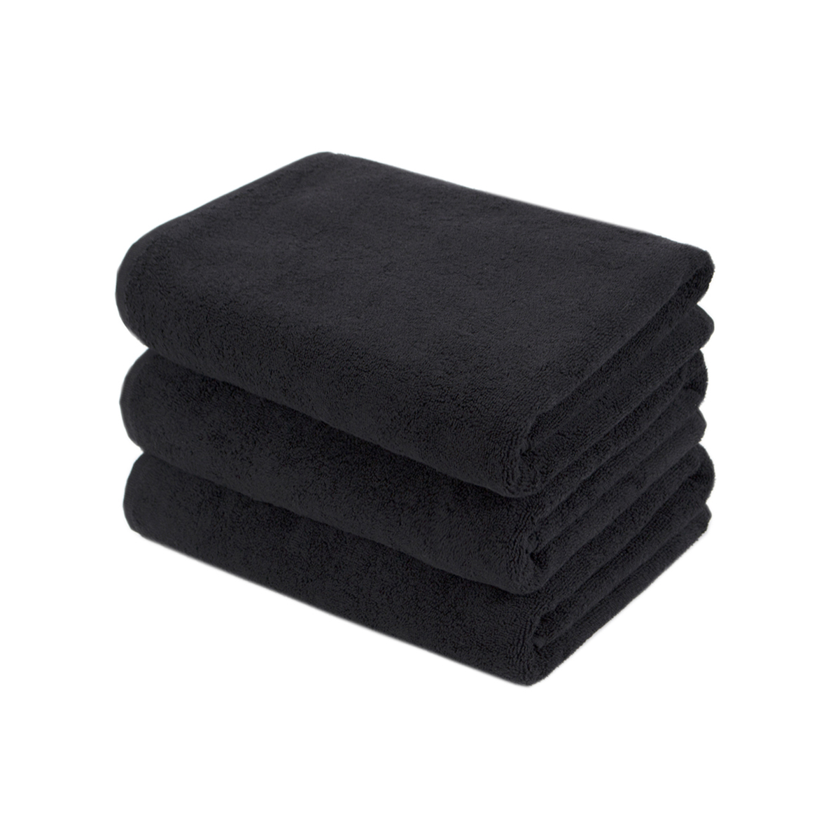 Рушник Lotus Home - Hotel Basic чорний 30*30 (16/1) 400 г/м²