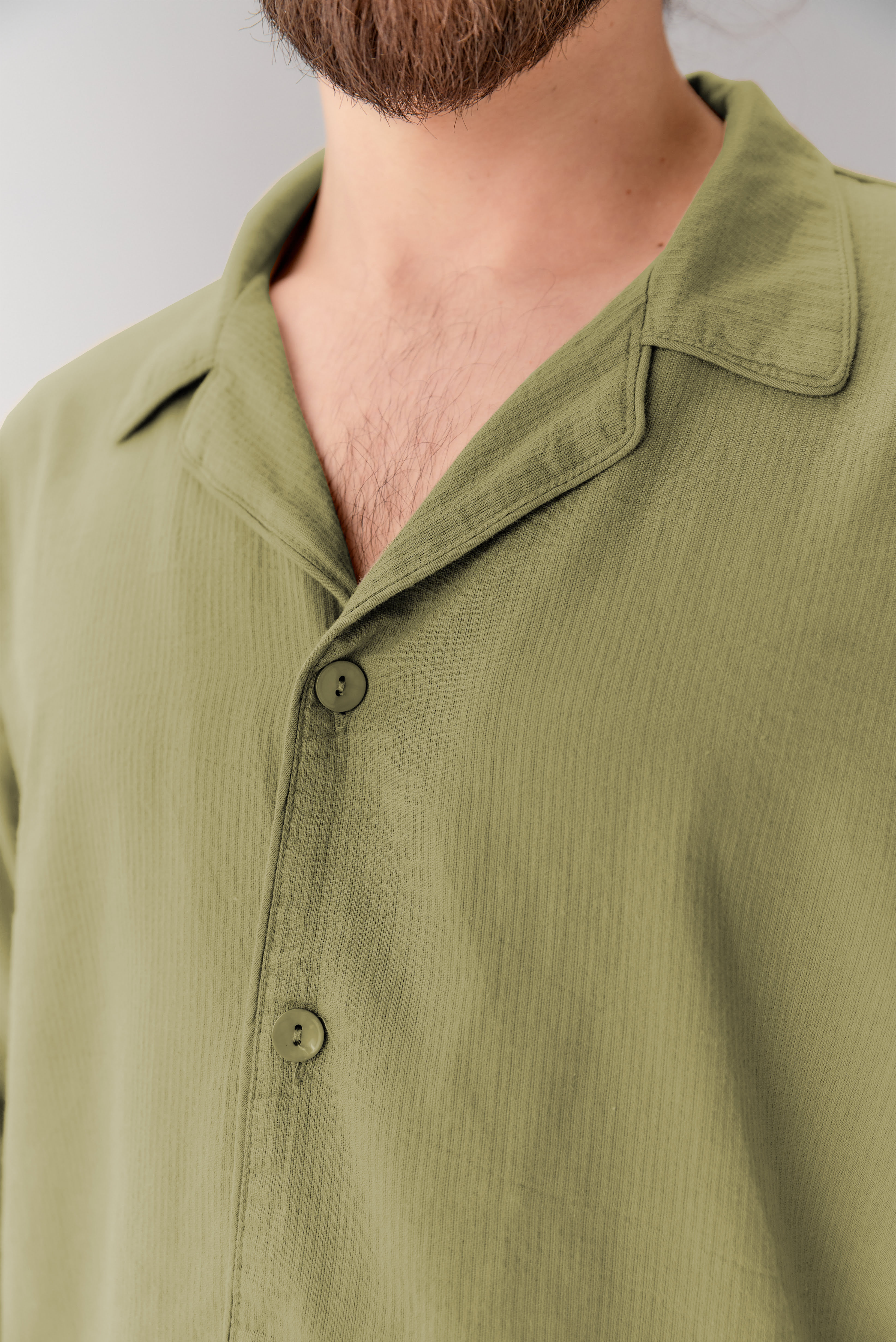 Піжама чоловіча Lotus Home - Porta оливковий M - фото 11