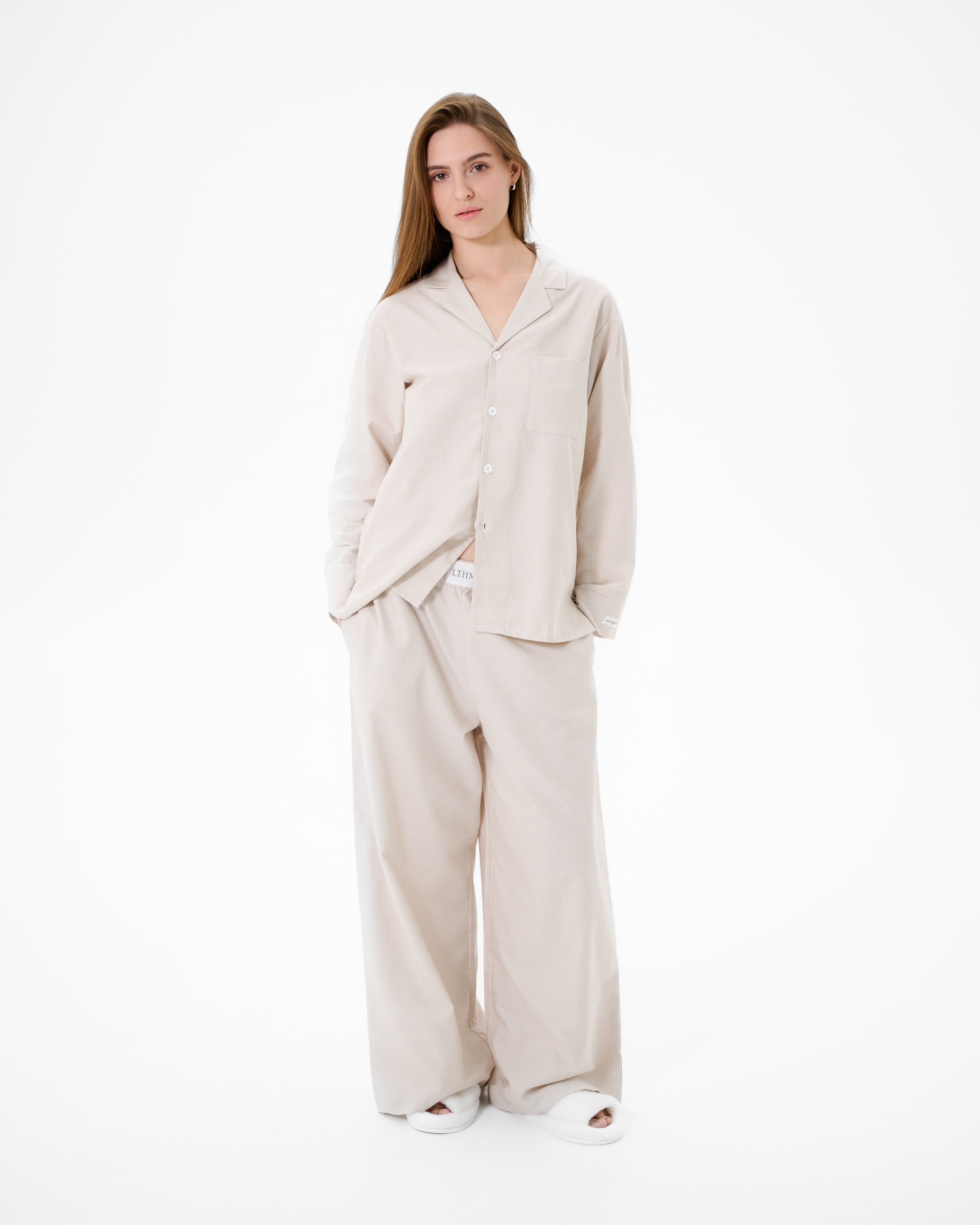 Піжама unisex Lotus Home - City бежевий M - фото 4
