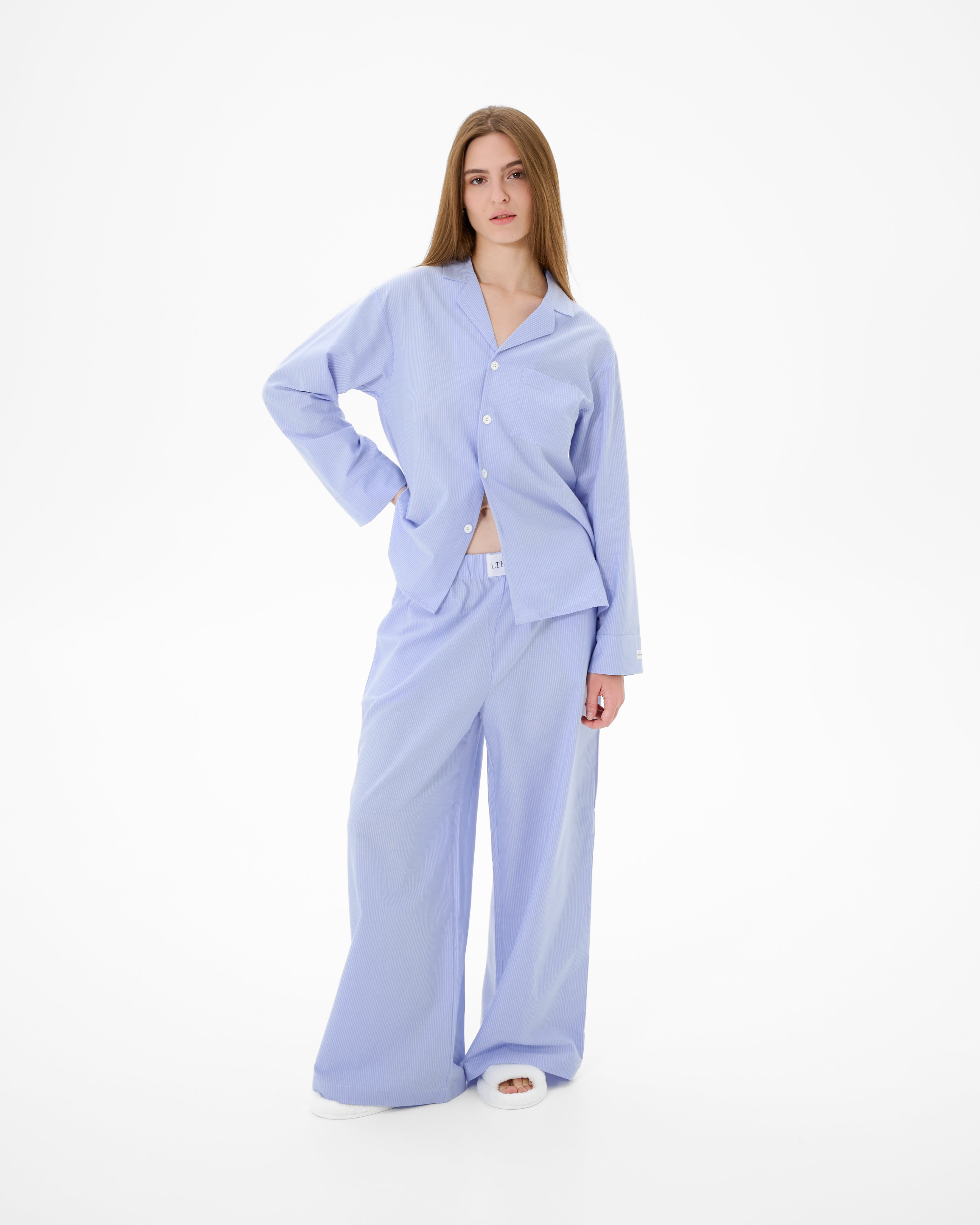 Піжама unisex Lotus Home - City блакитний M - фото 4