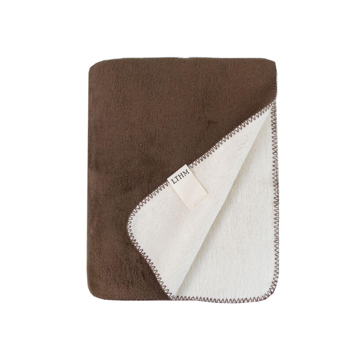 Плед Lotus Home - Infinity коричневий 200*220 - фото 3