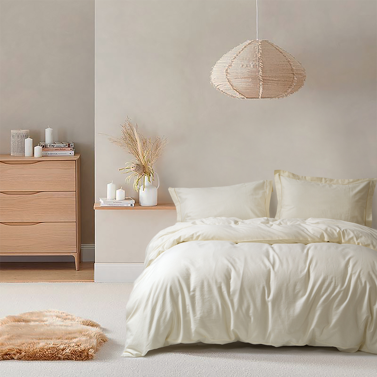 Постільна білизна сатин Lotus Home - Dakota Modern масляний євро - фото 2