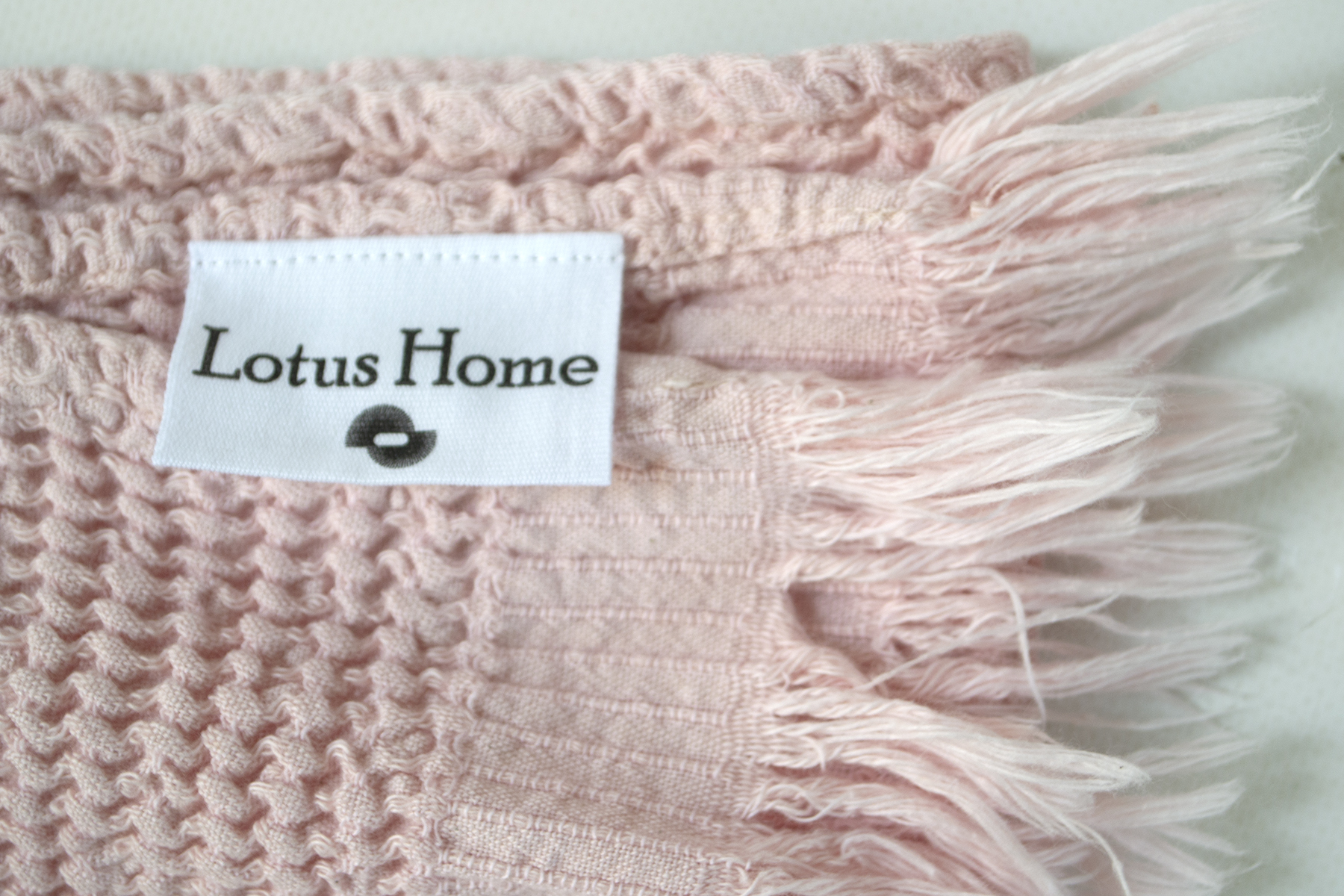 Рушник Lotus Home - Rius light pink світло-рожевий 50*100 - фото 3