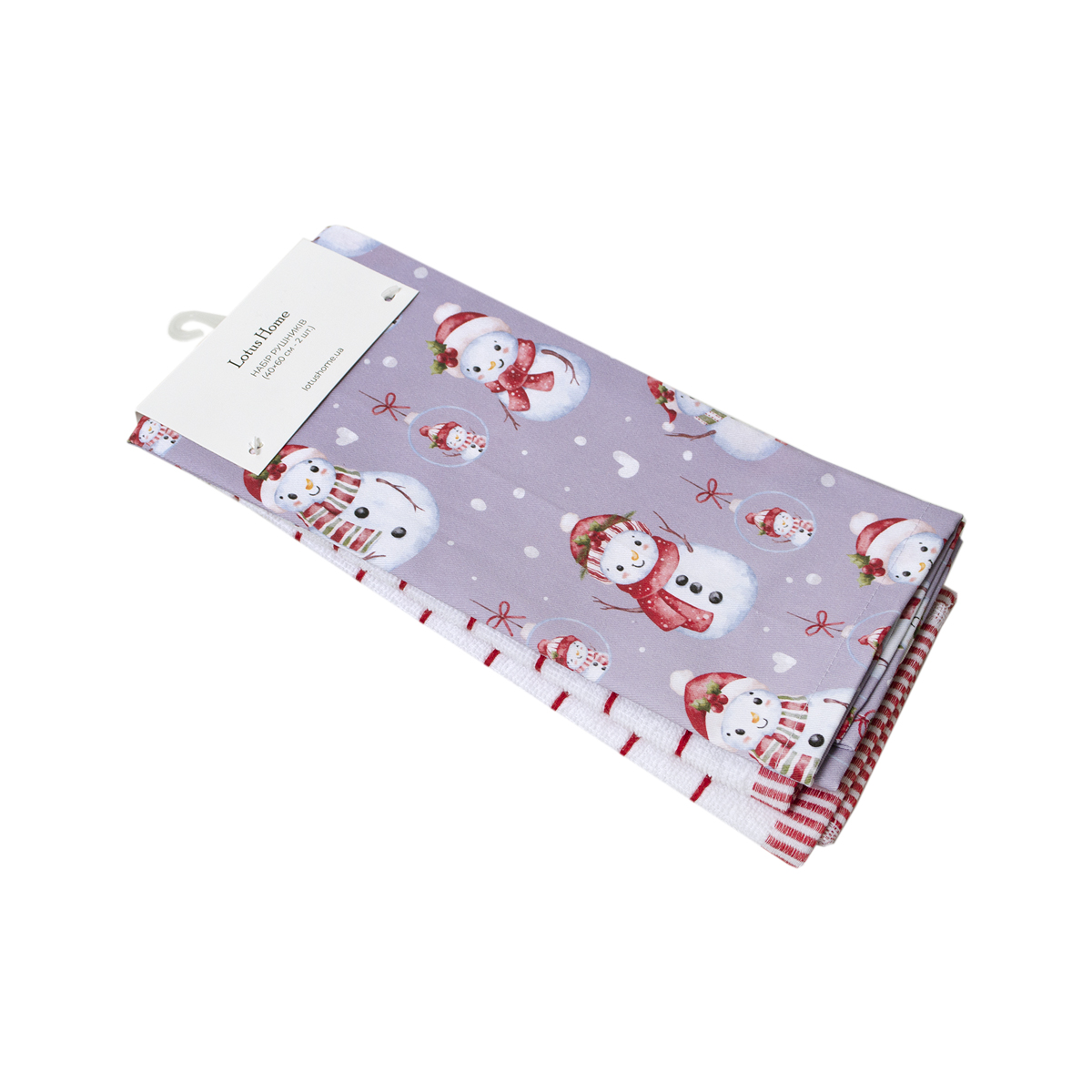 Набір рушників Lotus Home - Magic Snowmen 40*60 (2од.)