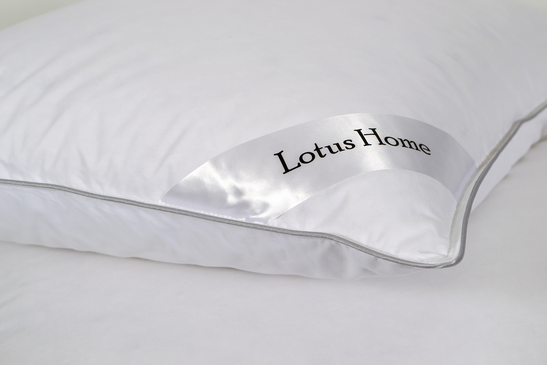 Подушка Lotus Home - Goose 70/30 пухова 50*70 двокамерна - фото 4