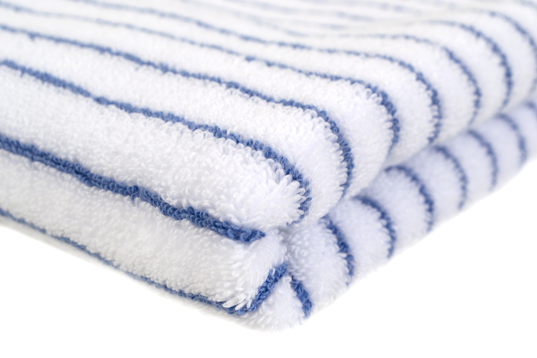 Рушник Lotus Home Готель Premium - Microcotton Stripe White-Blue 90*150 550 г/м² - фото 7