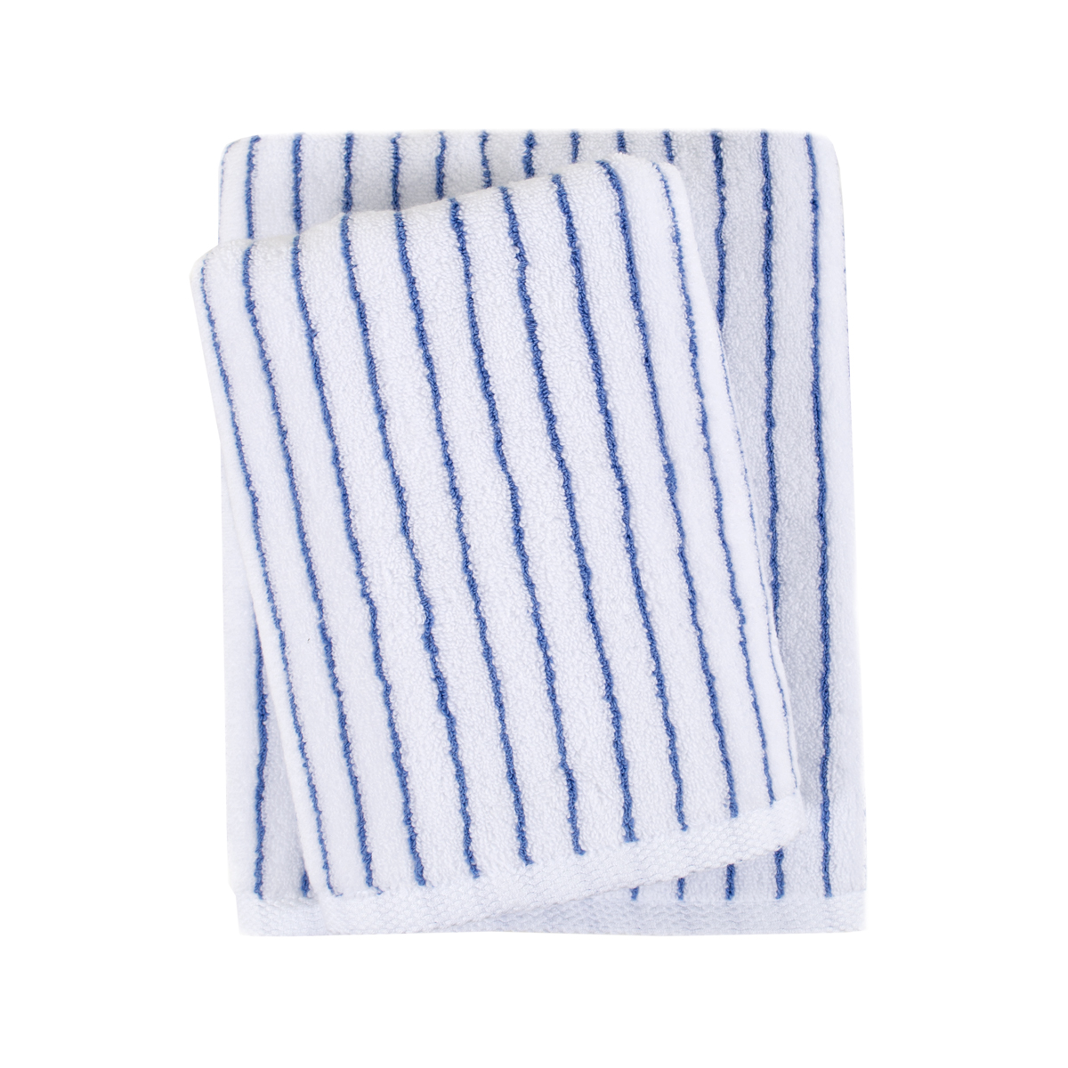 Рушник Lotus Home Готель Premium - Microcotton Stripe White-Blue 90*150 550 г/м² - фото 3