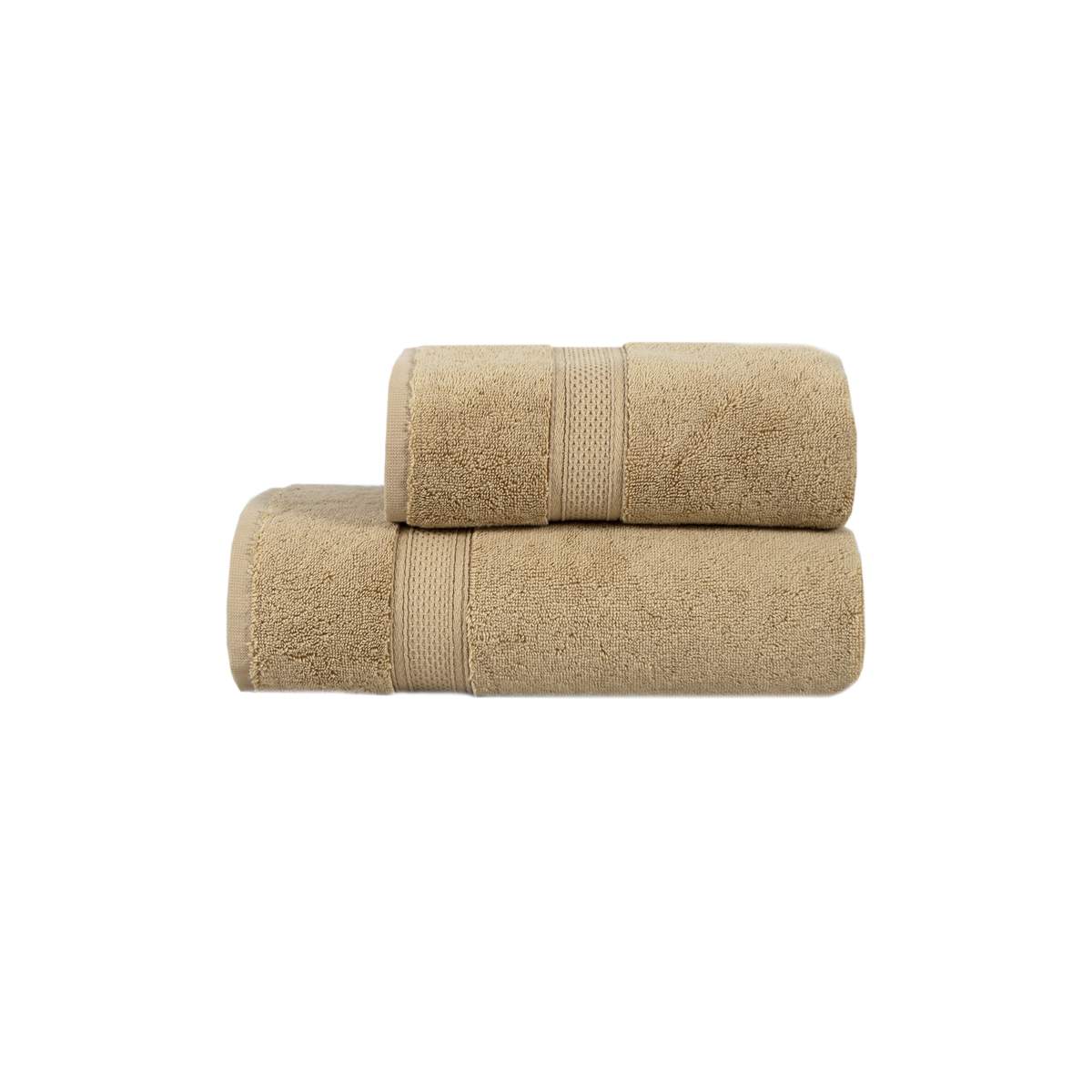 Рушник махровий Lotus Home - Grand soft twist cappuccino капучино 90*150 - фото 8