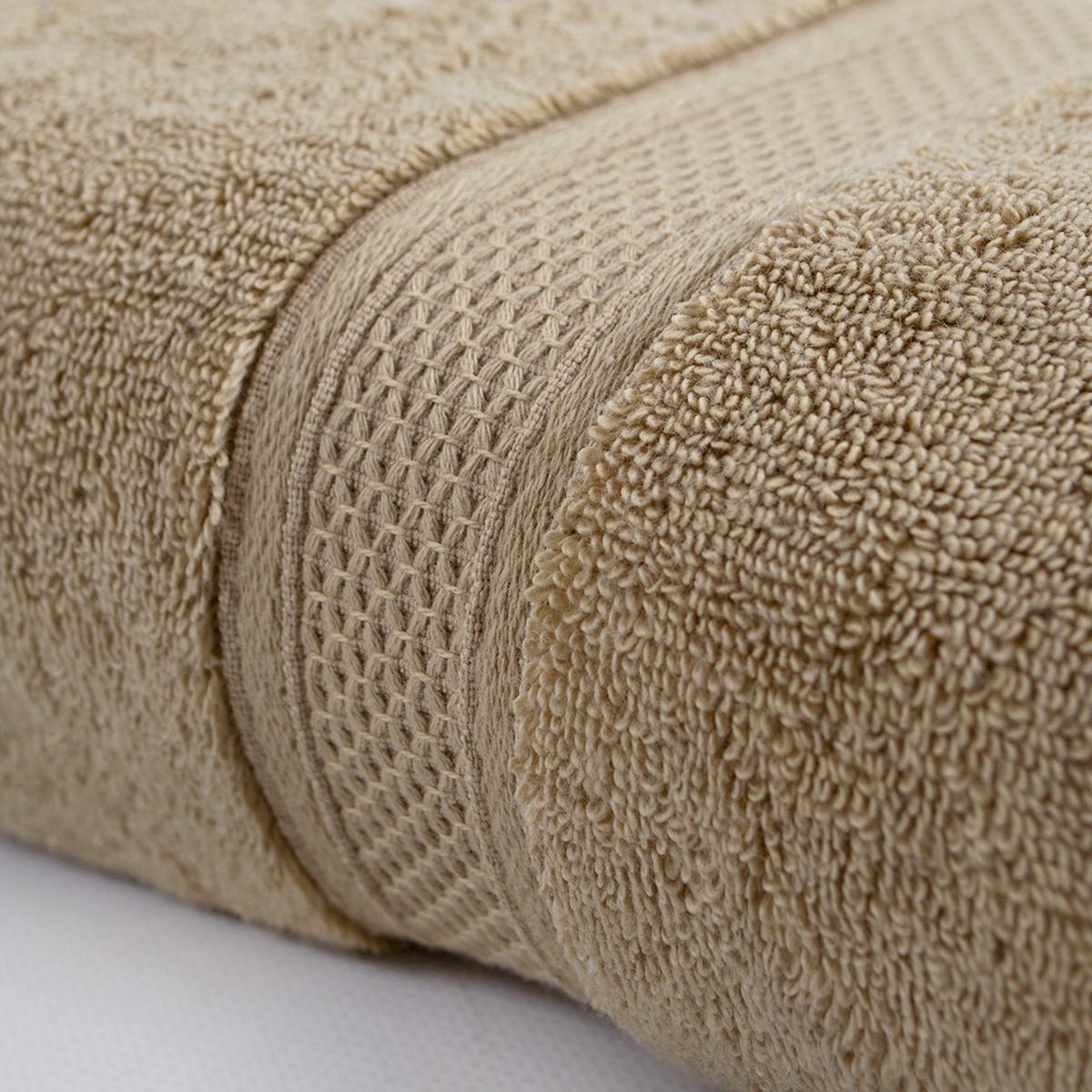Рушник махровий Lotus Home - Grand soft twist cappuccino капучино 90*150 - фото 4