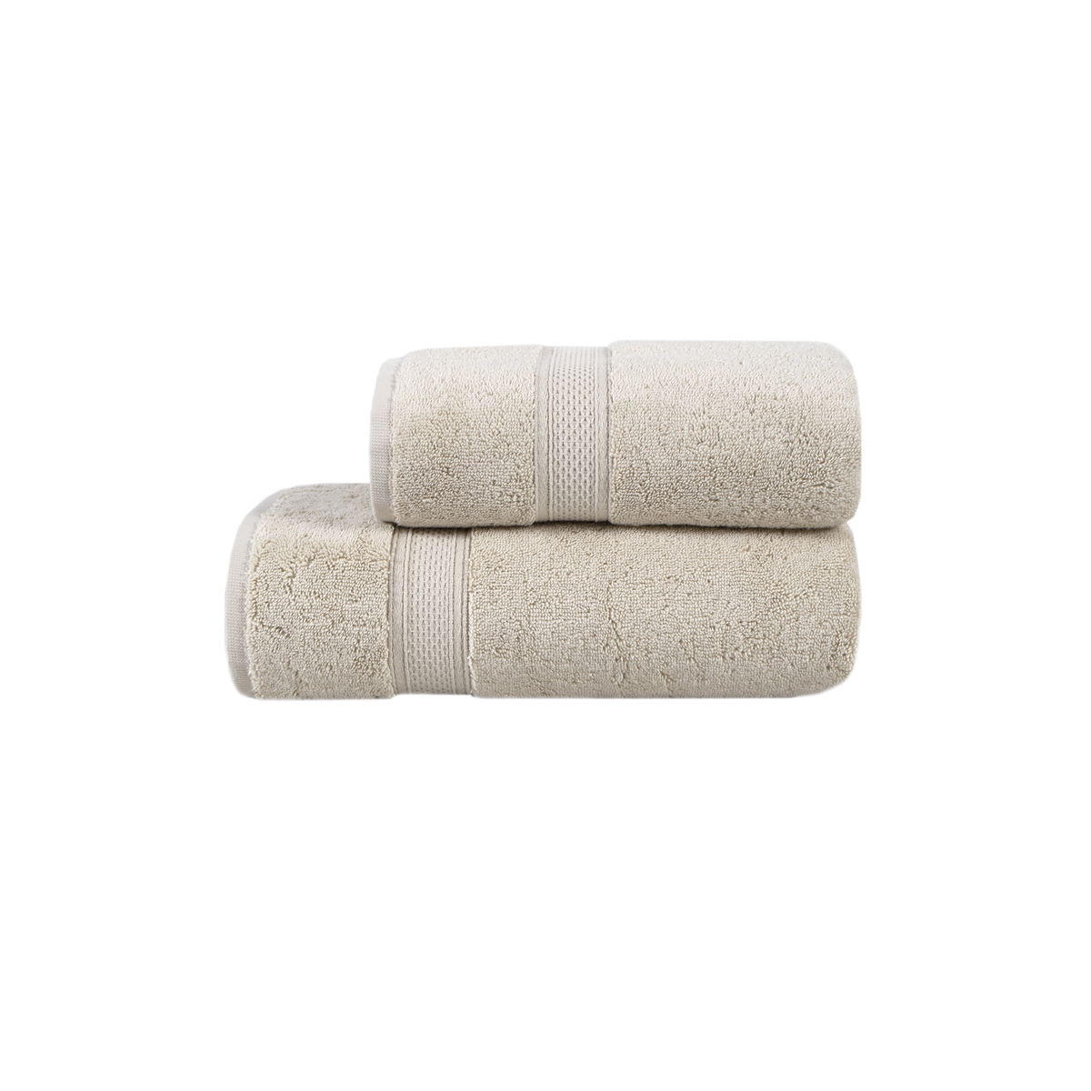 Рушник махровий Lotus Home - Grand soft twist natural бежевий 90*150 - фото 8