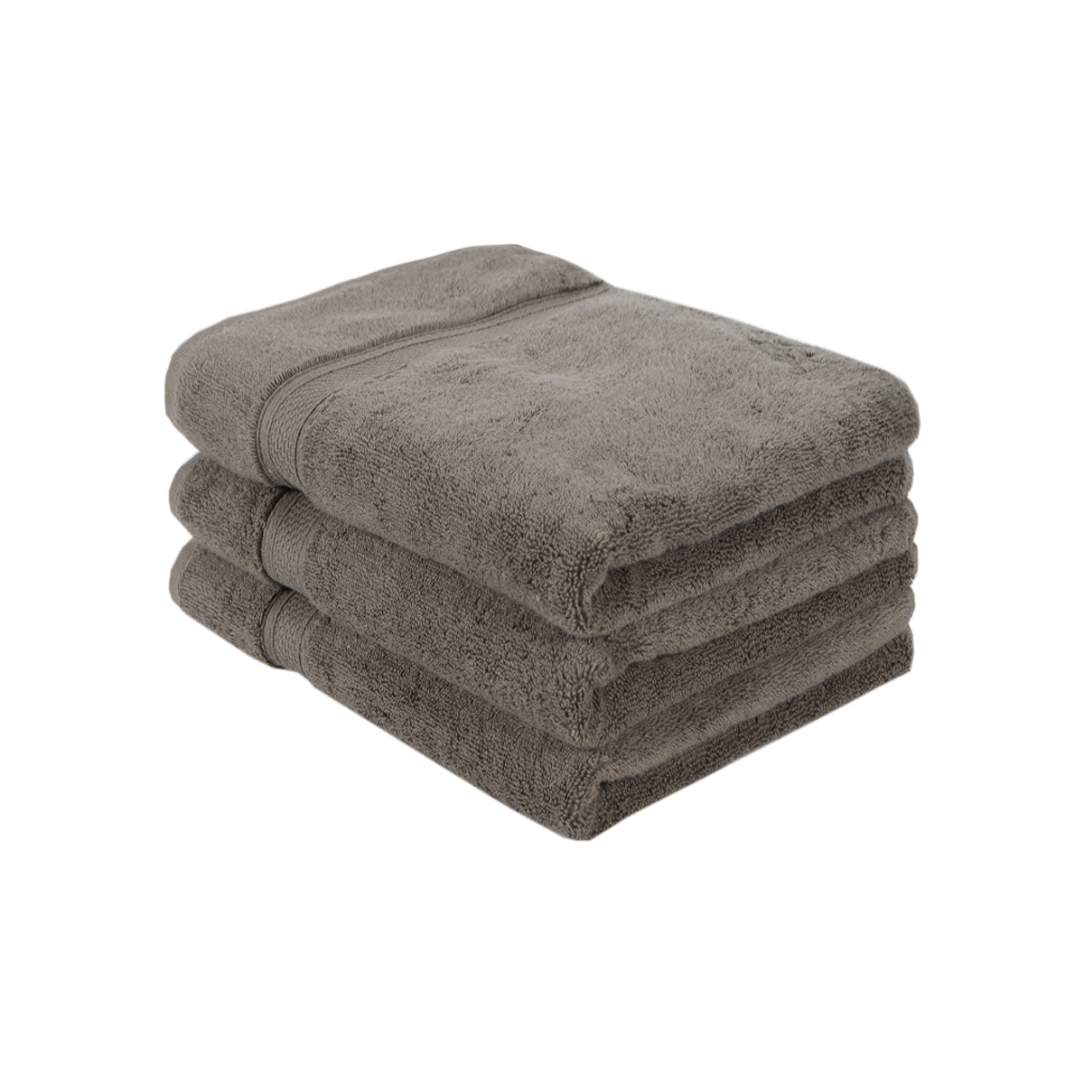 Рушник махровий Lotus Home - Grand soft twist brown коричневий 90*150 - фото 7