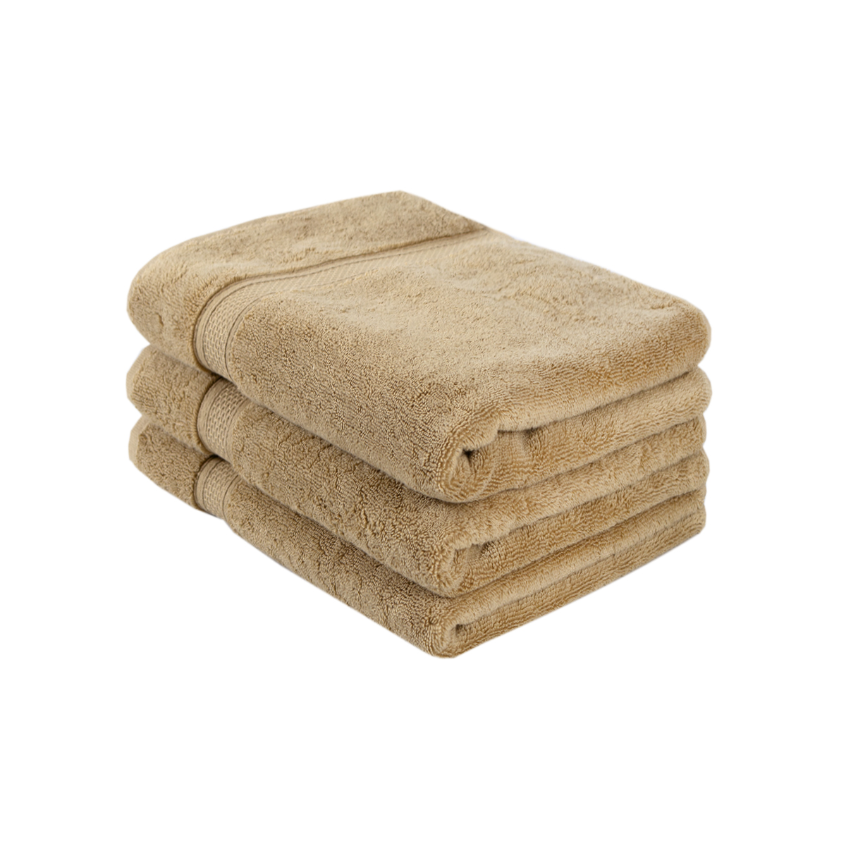 Рушник махровий Lotus Home - Grand soft twist cappuccino капучино 90*150 - фото 7