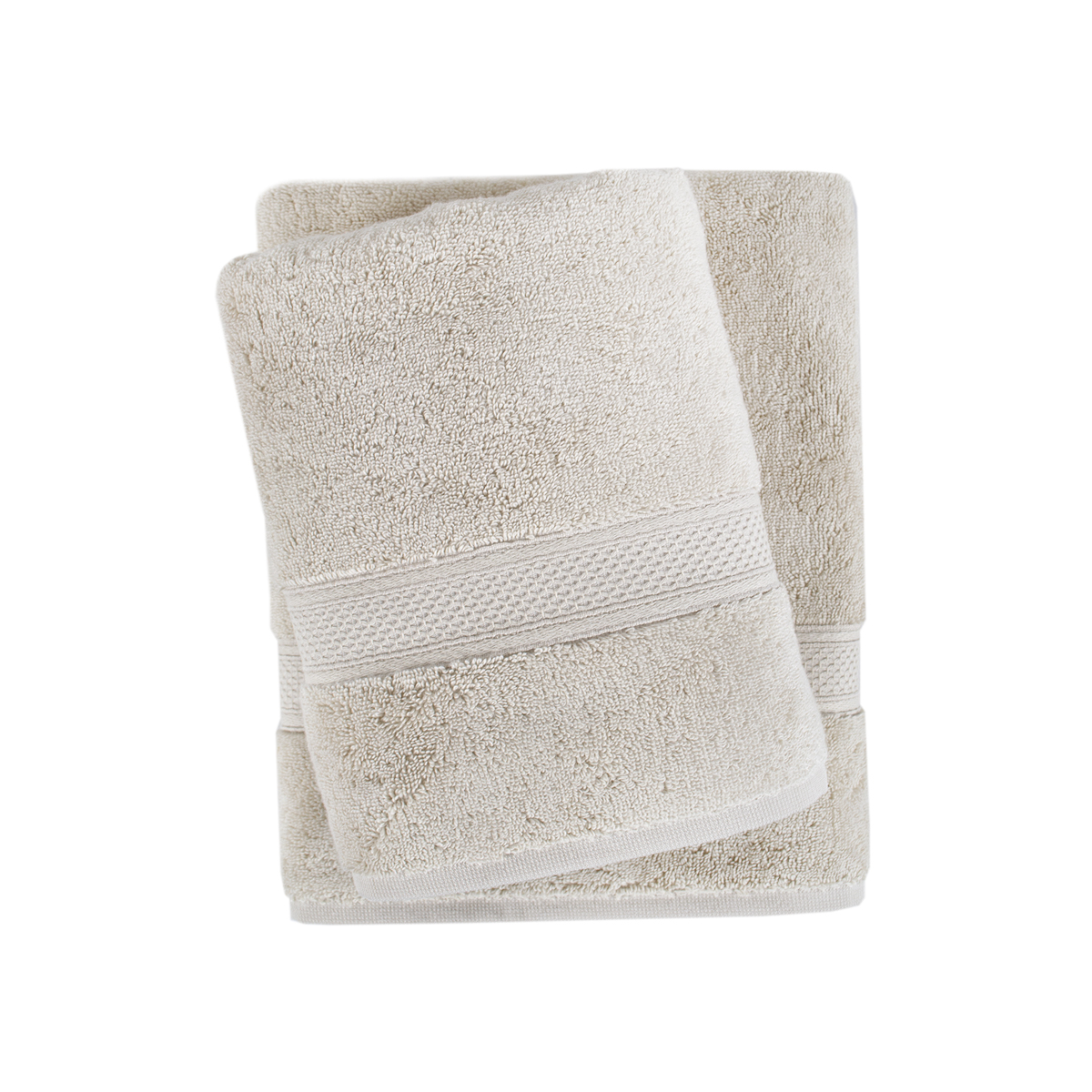 Рушник махровий Lotus Home - Grand soft twist natural бежевий 90*150 - фото 2