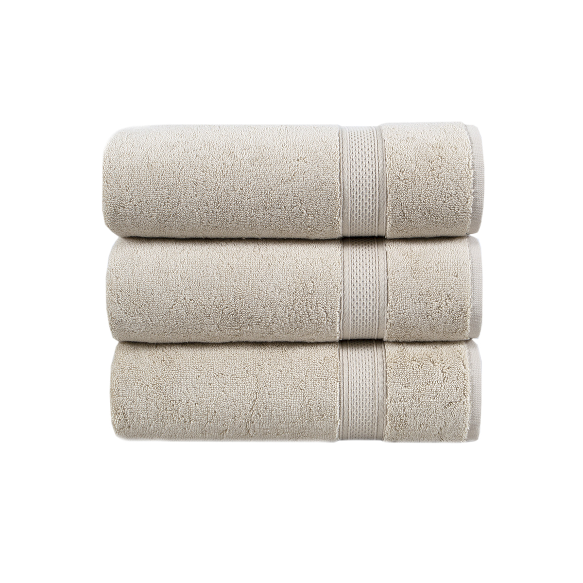 Рушник махровий Lotus Home - Grand soft twist natural бежевий 90*150