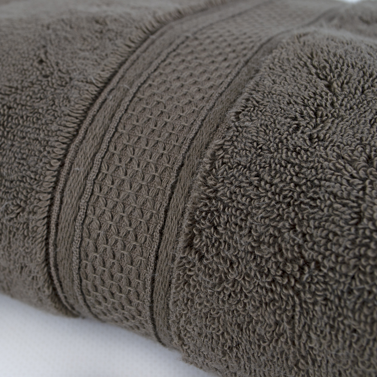 Рушник махровий Lotus Home - Grand soft twist brown коричневий 50*90 - фото 4