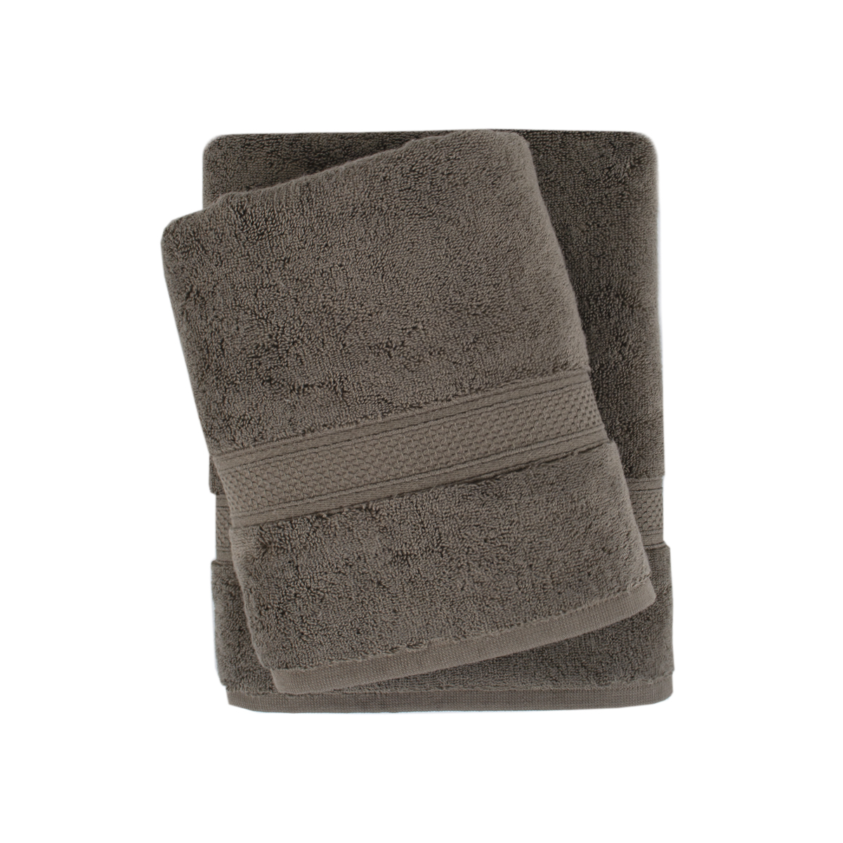 Рушник махровий Lotus Home - Grand soft twist brown коричневий 90*150 - фото 2