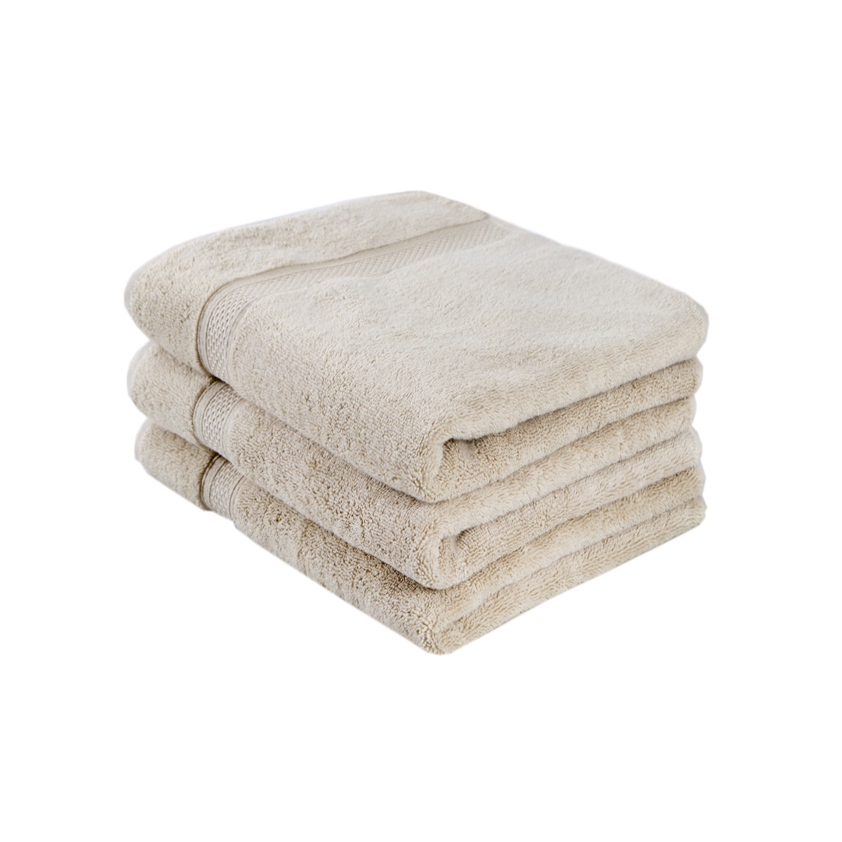 Рушник махровий Lotus Home - Grand soft twist natural бежевий 50*90 - фото 7