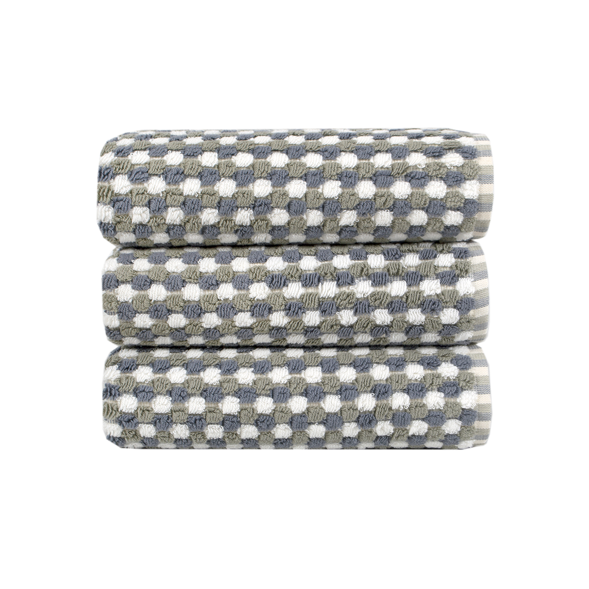Рушник Lotus Home - Ruta grey сiрий 50*70