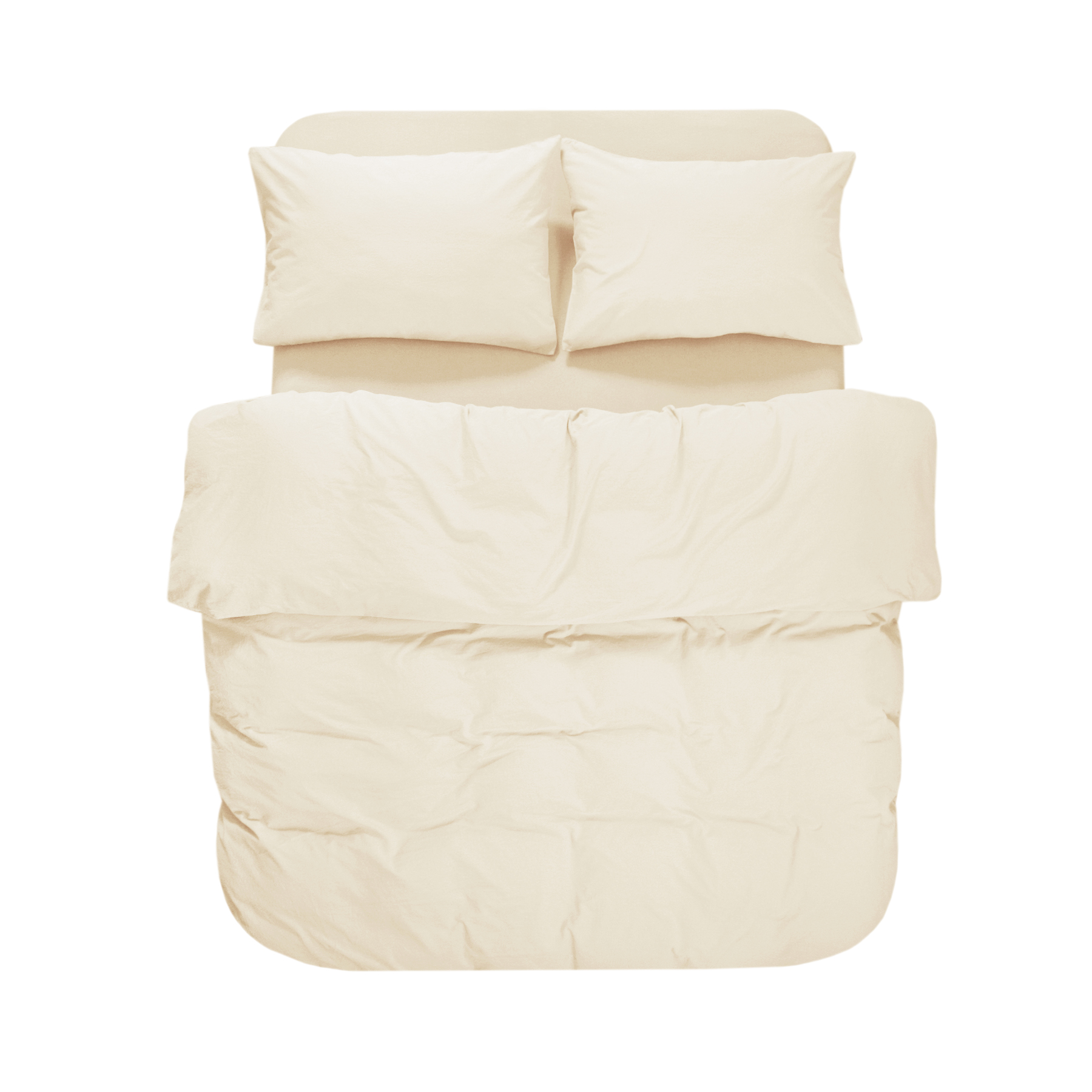 Постільна білизна Lotus Home Washed cotton - Kansas масляний євро