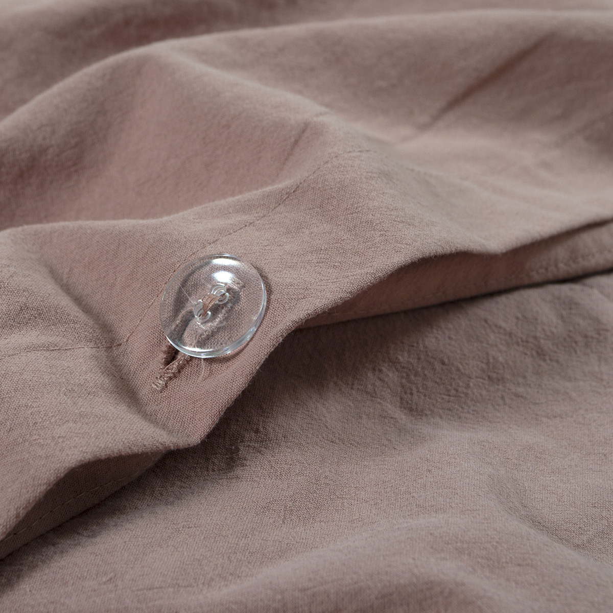 Постільна білизна Lotus Home Washed cotton - Kansas пудровий євро - фото 4