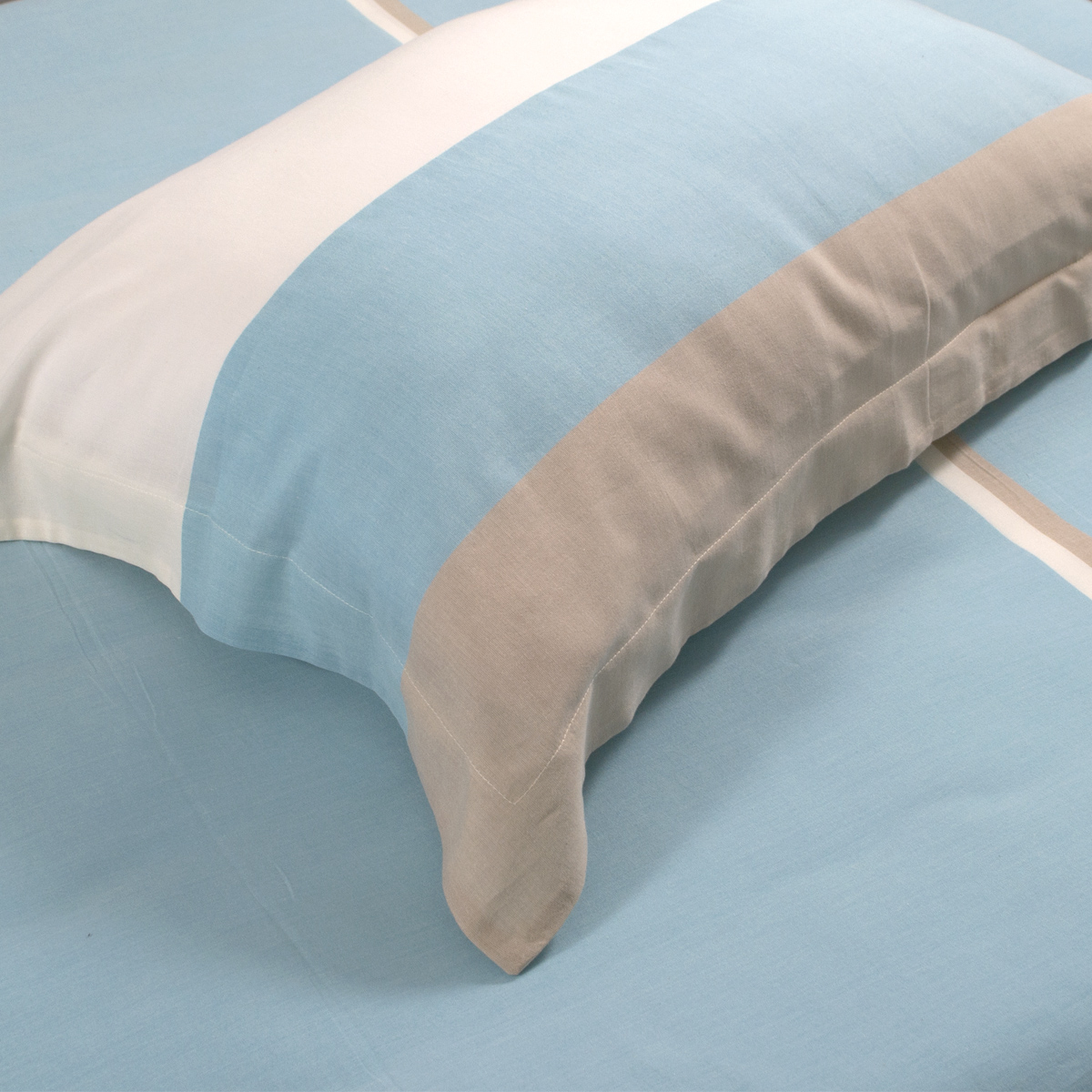 Постільна білизна Buldans - Verona milk blue молочно-блакитний king size - фото 3