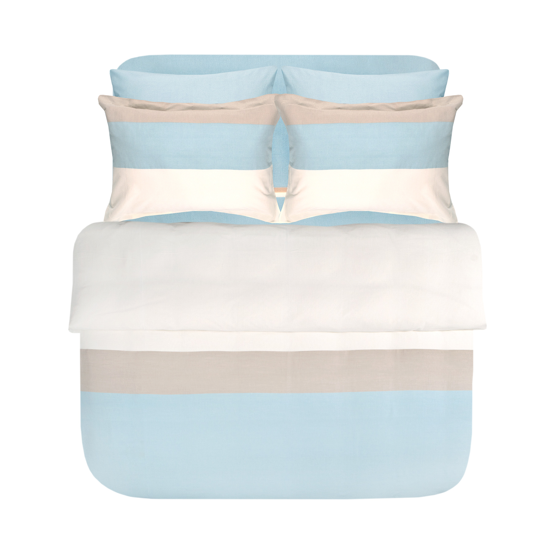 Постільна білизна Buldans - Verona milk blue молочно-блакитний king size