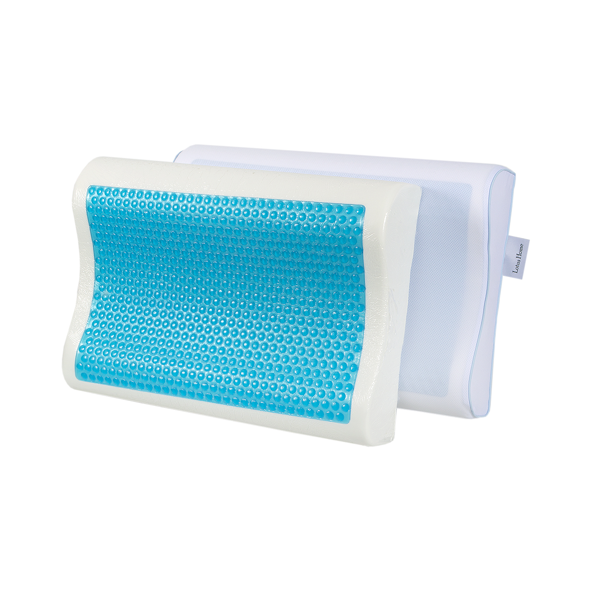 Подушка Lotus Home - Gel Neck Comfort 60*40*14/12 - фото 2