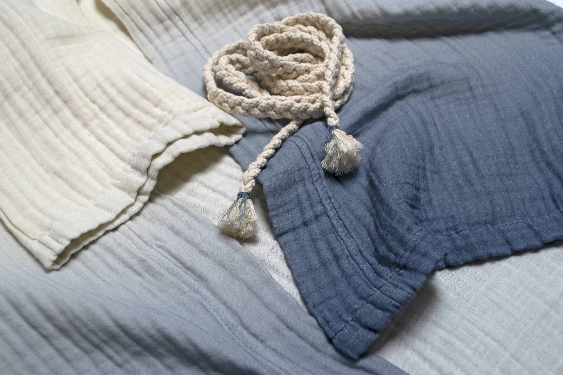 Халат Lotus Home - Nitra muslin denim L/XL - фото 7