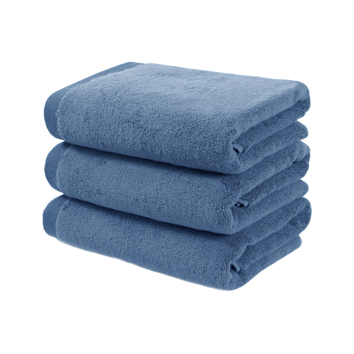 Рушник Lotus Home Готель Premium - Microcotton Solid Blue 50*90 550 г/м² - фото 7