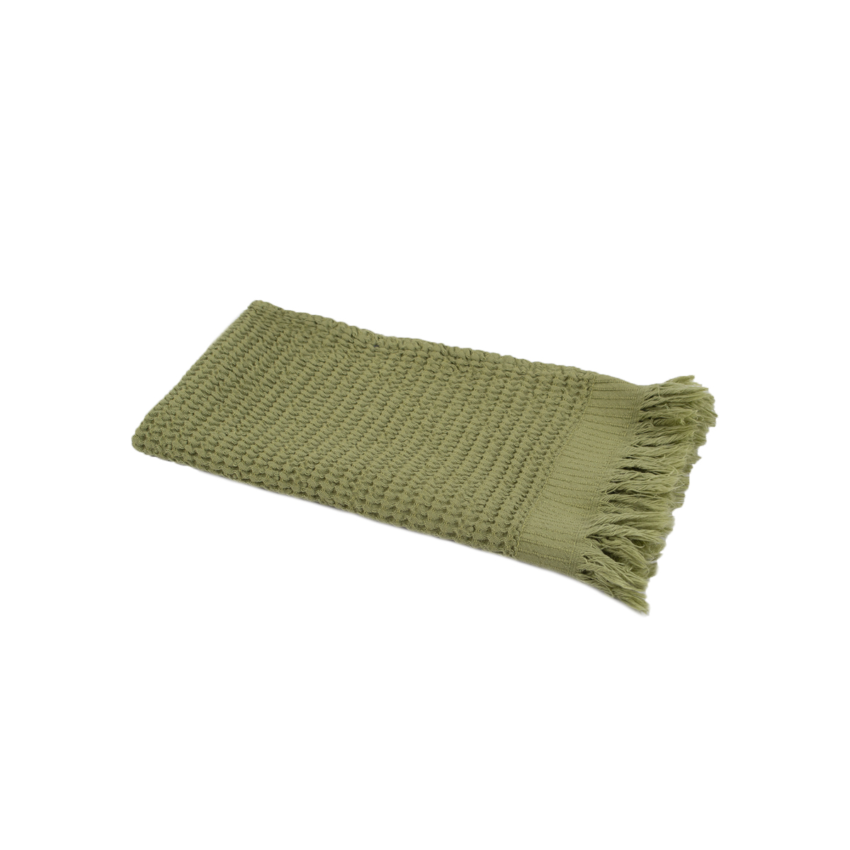 Набір рушників Lotus Home - Rius olive оливковий 30*50 (3 од.) - фото 4