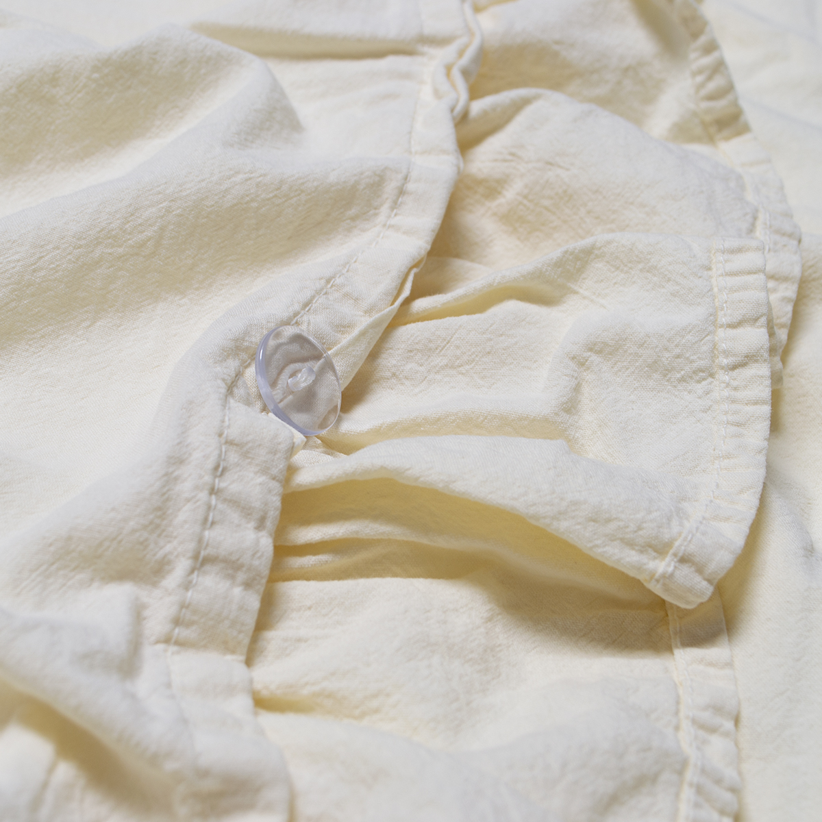 Постільна білизна Lotus Home Washed cotton - Kansas fly масляний євро - фото 4