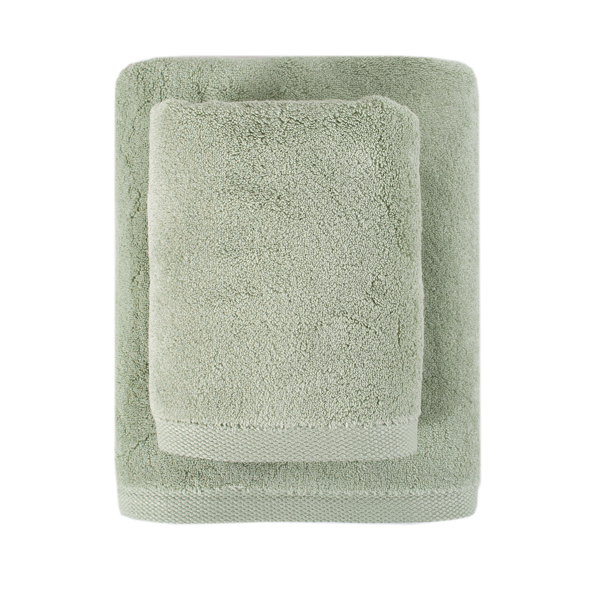 Рушник Lotus Home Готель Premium - Microcotton Sage Green 90*150 550 г/м² - фото 3