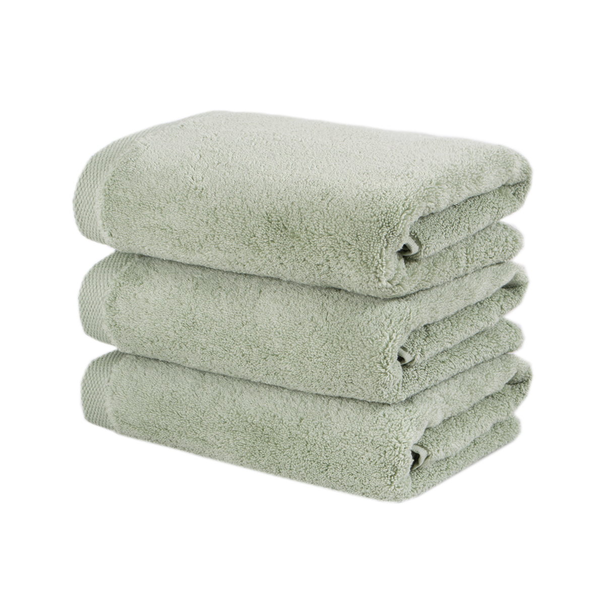 Рушник Lotus Home Готель Premium - Microcotton Sage Green 90*150 550 г/м² - фото 7