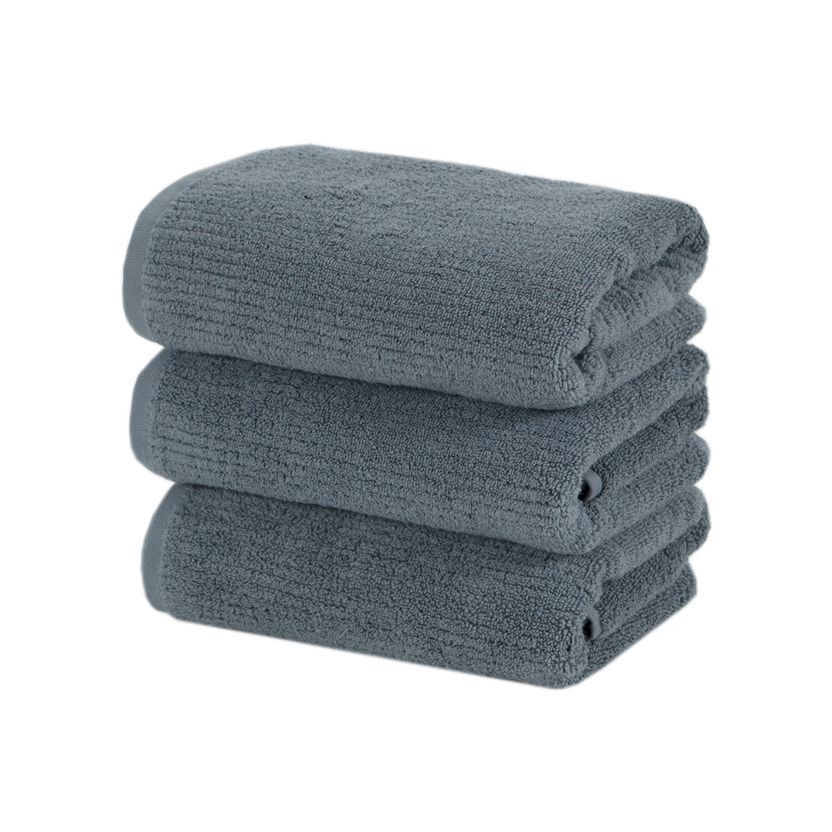 Рушник махровий Lotus Home - Bold grey 90*150 500 г/м² - фото 5
