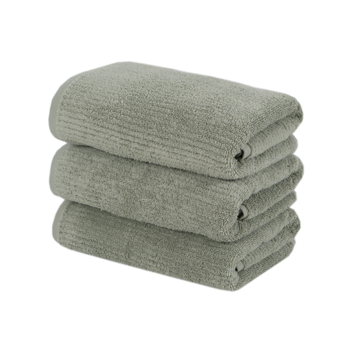 Рушник махровий Lotus Home - Bold sage green 90*150 500 г/м² - фото 5