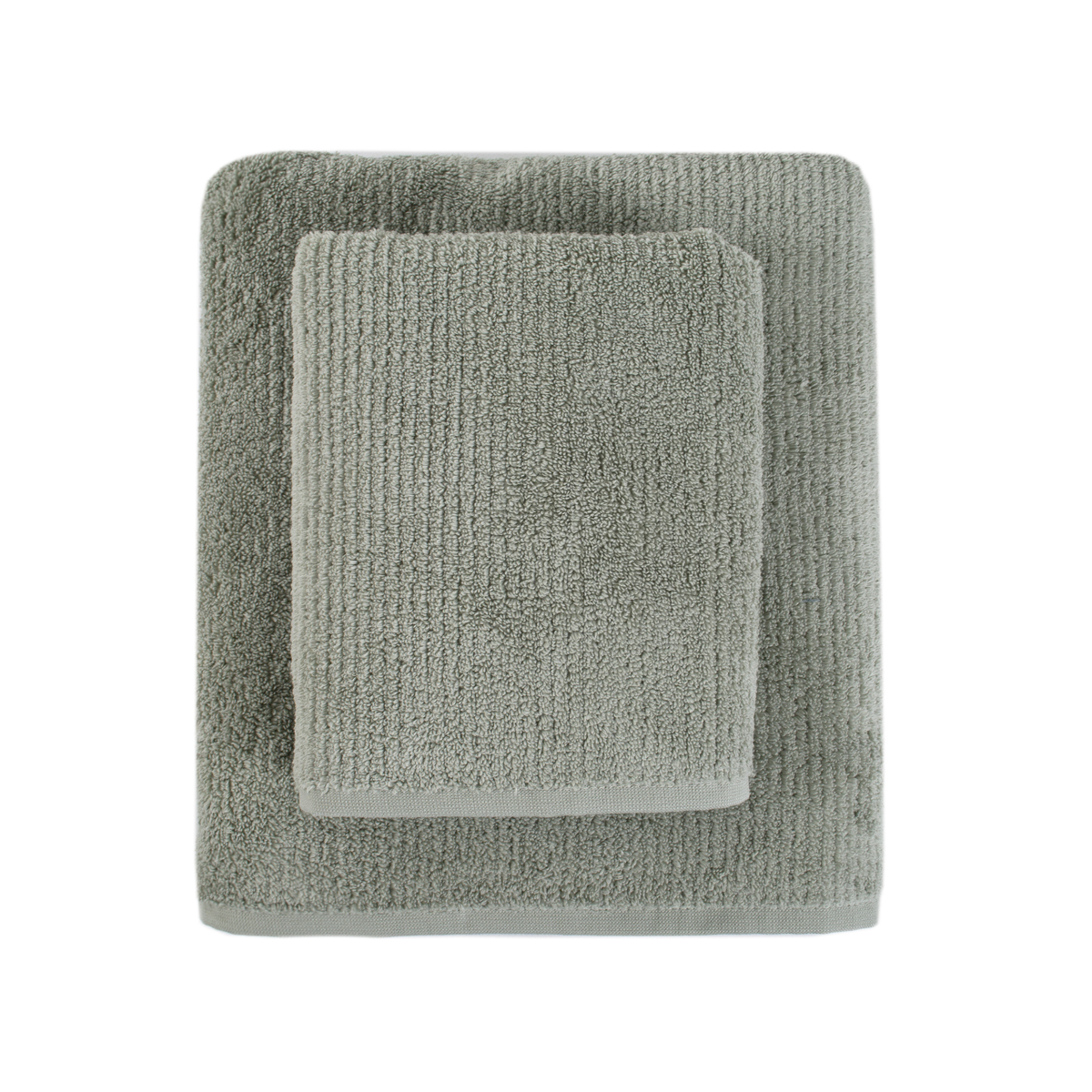 Рушник махровий Lotus Home - Bold sage green 70*140 500 г/м² - фото 2