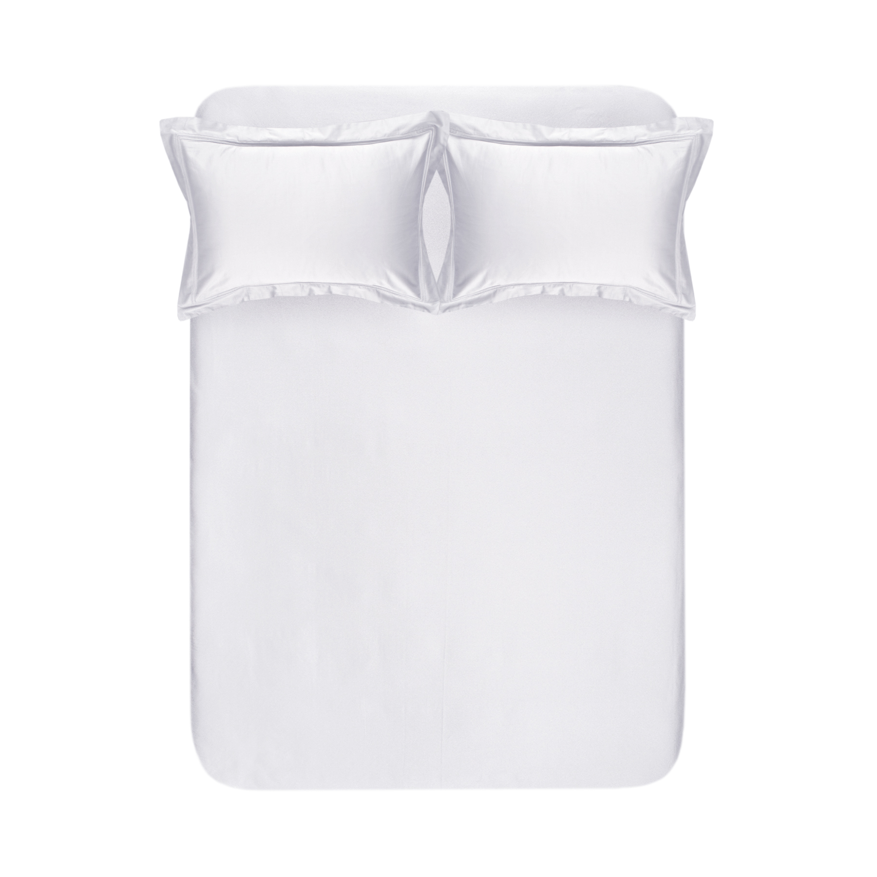Простирадло з наволочками 300ТС Lotus Home - Carolina білий 180*240+50*70 (2)