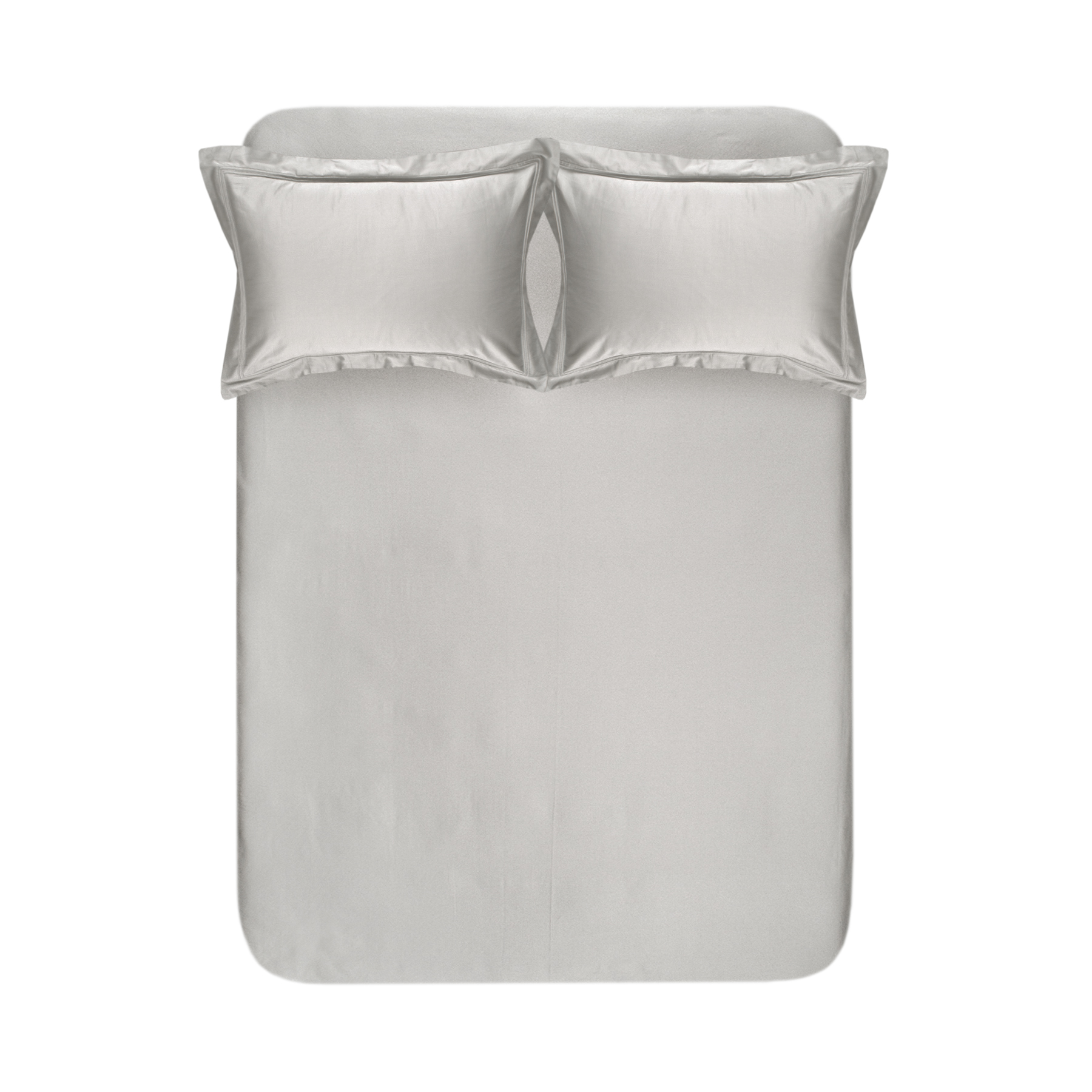Простирадло з наволочками 300ТС Lotus Home - Carolina сірий 180*240+50*70 (2)