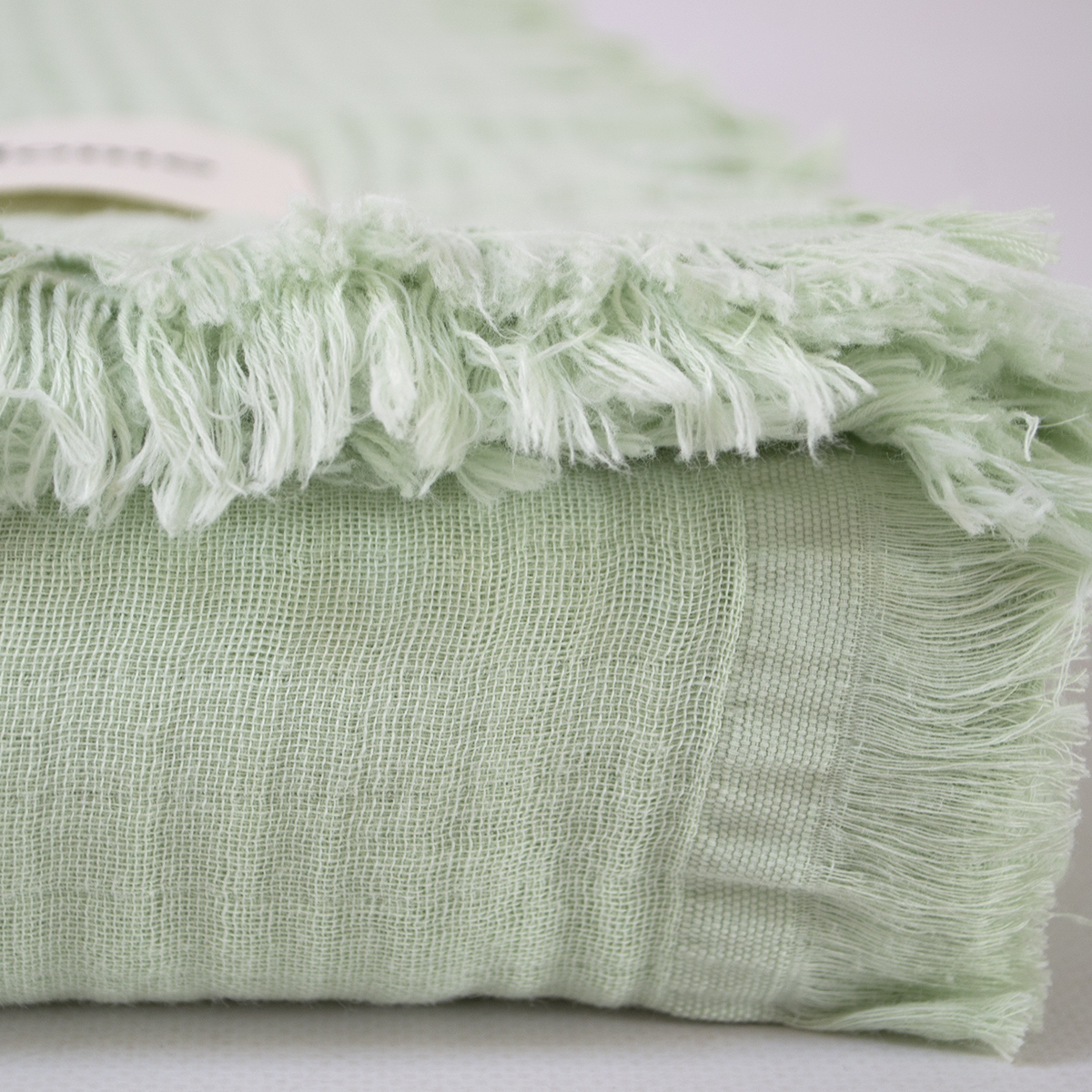 Покривало Lotus Home - Napa muslin pistachio 200*220 - фото 4