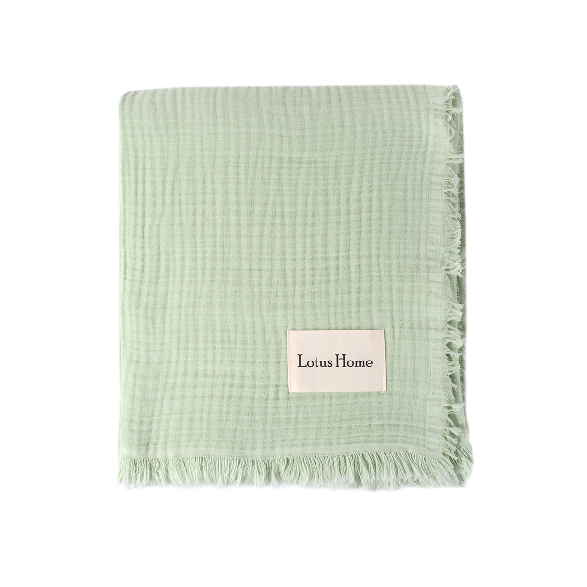 Покривало Lotus Home - Napa muslin pistachio 200*220 - фото 2