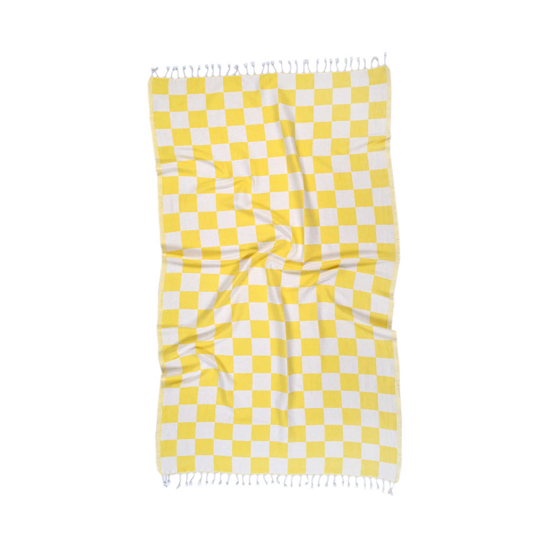 Рушник Lotus Home Pestemal - Otranto 90*180 yellow жовтий