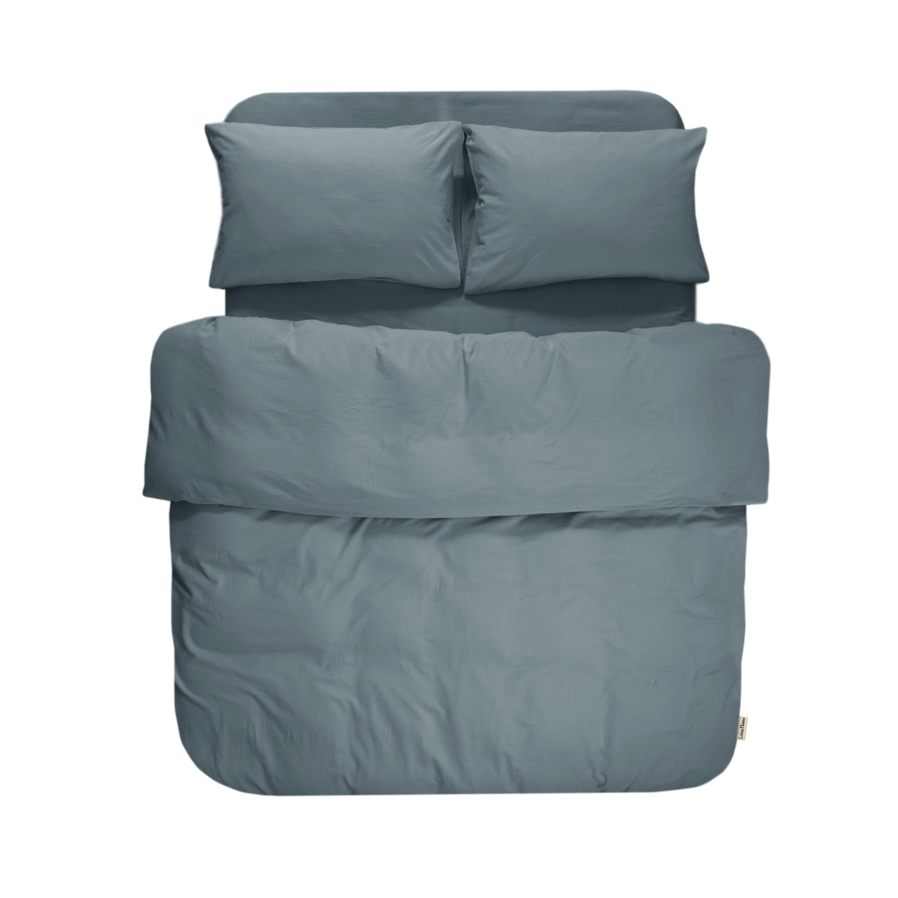 Постільна білизна Lotus Home Washed cotton - Kansas денім євро